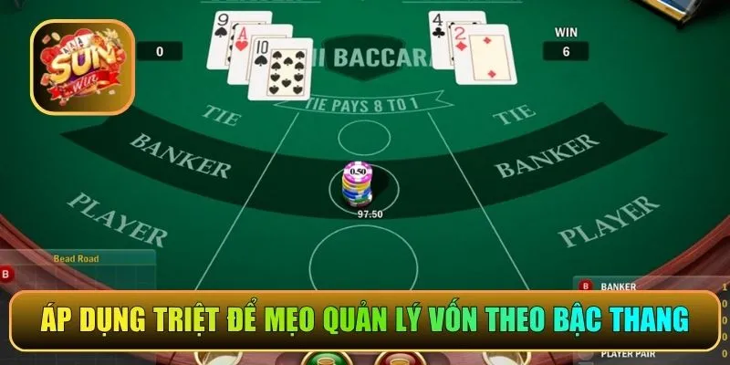 Áp dụng triệt để mẹo quản lý vốn theo bậc thang
