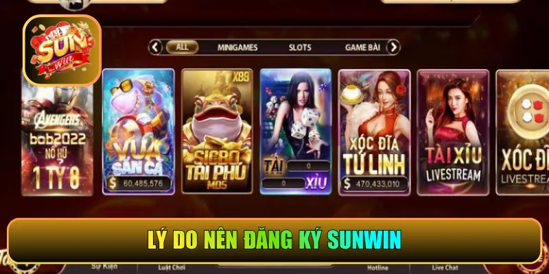 Lý do nên đăng ký Sunwin
