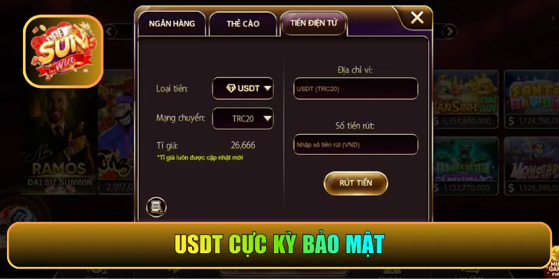 USDT cực kỳ bảo mật